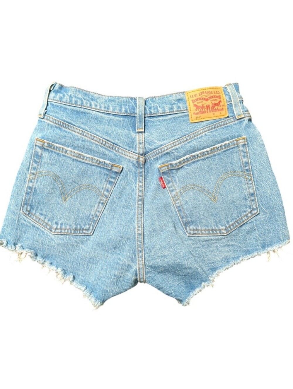 Levi's 501 Original Denim Shorts - Picture 4 of 10